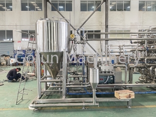 La sterilizzazione di Juice Dairy Beverage Syrup Tubular lavora l'acciaio inossidabile a macchina 304