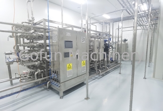 Macchina tubolare 5T/H Juice Production Machine dello sterilizzatore UHT di alta precisione