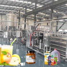 risparmio dell'acqua dell'inceppamento/Juice Production Line 2t/H di 380V 50Hz Apple
