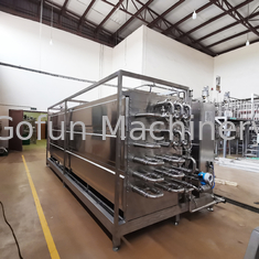 Pasteurizzazione e raffreddamento tunnel UHT sterilizzatore macchina tipo spray acqua