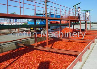 Alta linea linea di trasformazione dei vegetali di Effiency di produzione del concentrato di pomodoro con il sistema del riempimento asettico