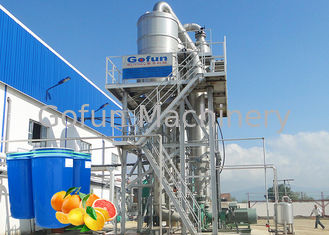 Linea di trasformazione attrezzatura di elaborazione automatica del succo d'arancia 10T/H dell'agrume chiavi in mano SS304