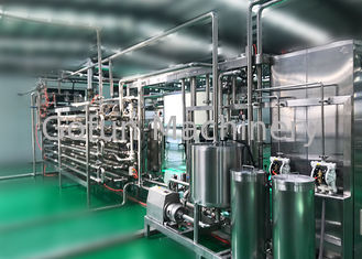 Sistema di sterilizzazione tubolare SS304 UHT della macchina automatica dello sterilizzatore per i prodotti lattier-caseario