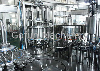 Bevanda di capacità elevata che si mescola e catena di imballaggio certificazione asettica di iso dell'imbottigliatrice SS304