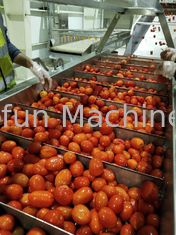 220v / Linea di trasformazione su misura linea di produzione dell'inceppamento della frutta risparmio energetico del pomodoro