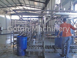 Linea di trasformazione del pomodoro automatico industriale SUS304 per la fabbricazione della pasta