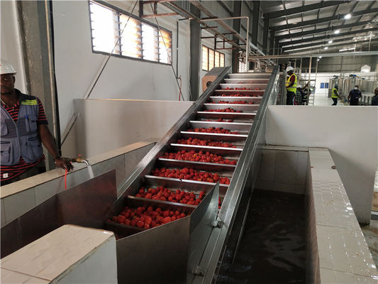 2000T/D Tomato Concentrated Vegetable Processing Line SS304