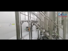 Che attrezzatura è utilizzata per sterilizzare il succo prima dell'imballaggio?