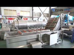 Macchina per la pulizia a bolle di alta qualità, lavatrice industriale per verdure