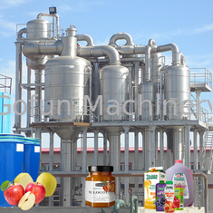 SS304 100T/D Linea di lavorazione industriale del succo di mela Imballaggio asettico delle borse