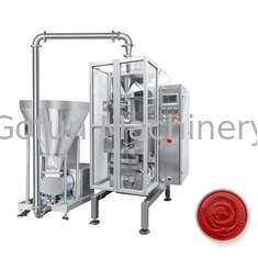 220V macchina automatica di imballaggio verticale per riempimento liquido di salsa di pomodoro di marmellata di frutta