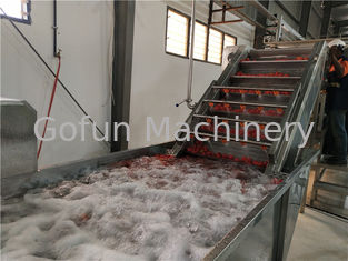 Linea di produzione completa del pomodoro SS306 concentrazione nella pasta di 500kw